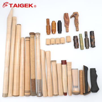 TAIGEK Grade A/AA/AAA Pure Grip Cork Handle for Fly Fishing Rods - Split Cork for Building or Repair