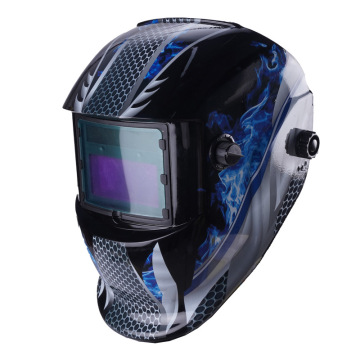 Automatic Solar-Powered Welding Helmet with Light-Changing Feature for Enhanced Safety