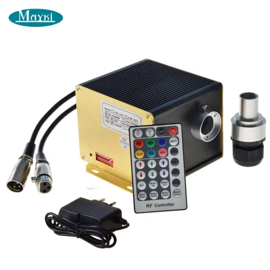 RGBW Twinkle DMX Fiber Optic Lighting Systems