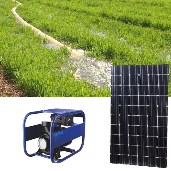 High-Power Solar-Powered Water Pump for Agricultural Irrigation and Surface Water Management
