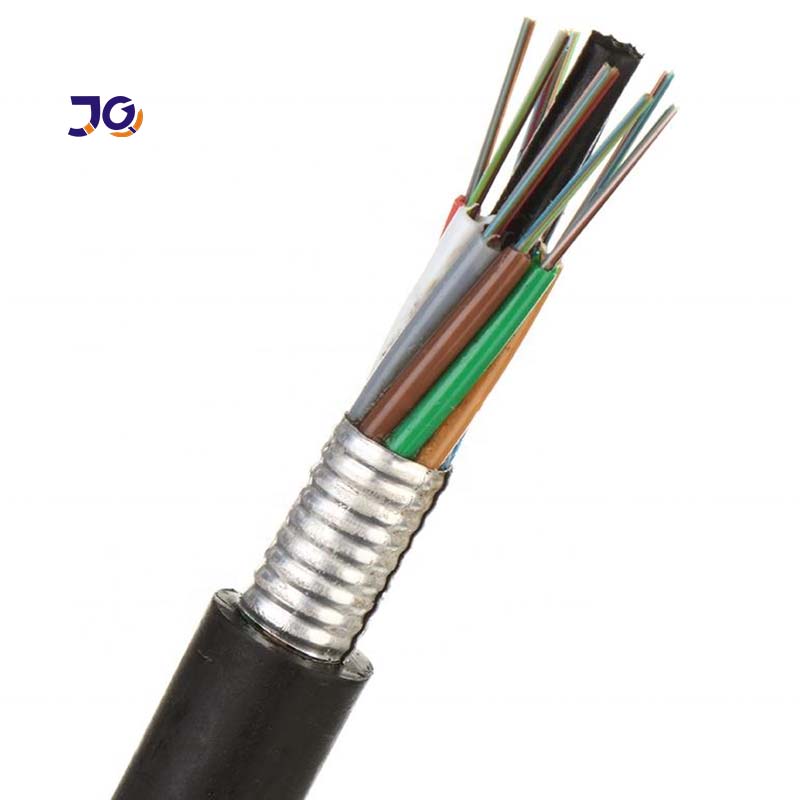 overhead G652D 144 cores GYTS fiber optic cable