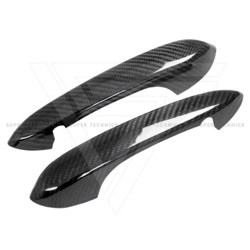 Dry Carbon Fiber Door Handle Cover for Toyota Supra A90 2019-2022