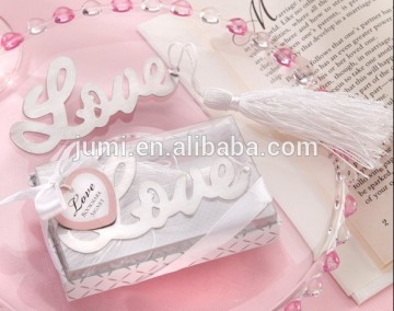 Love Letters Bookmark cheap wedding giveaways
