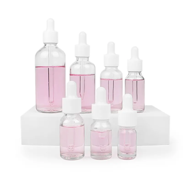 Garrafas de soro cosméticas de 15 ml de vidro