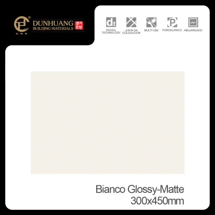 300x600mm Glazed Bianco ceramic wall tiles