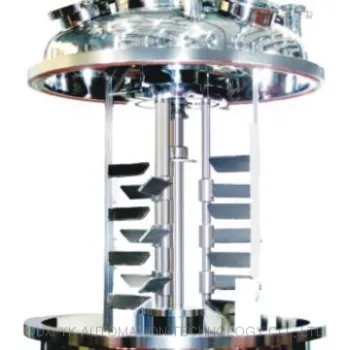 Vacuum emulsifying mixer