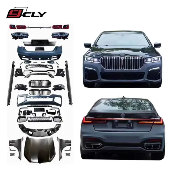 2016-2018 BMW 7 Series G12 Upgrade to 2021-2022 G12 Sport Bumpers and MT Body Kits Conversion Kit
