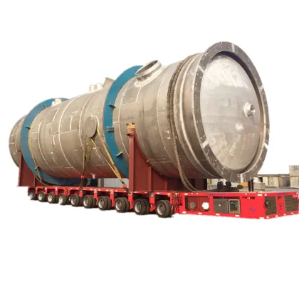 Lowbed Semi Trailer For Special Cargo Transport Purpose