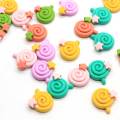 Manufacture Sweet Candy Shaped Resin Cabochon Flatback Beads Charms DIY craft Decor Beads Spacer Slime