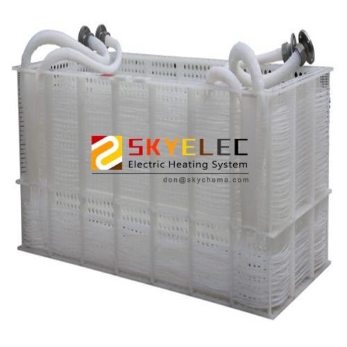 Bộ trao đổi nhiệt cuộn dây PTFE công nghiệp