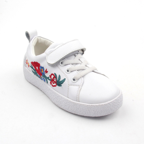 Black Casual Children Shoe Pink And Black And White Casual Shoes Factory