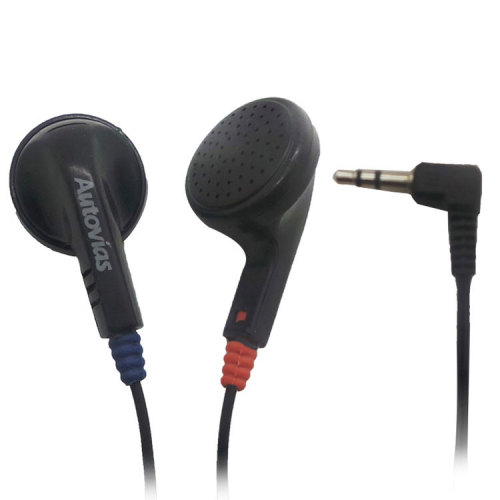 Low price cheap disposable earbud wired earphones aviation earphone for Airline for Airways