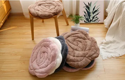 Rose Flower Sofa Seat Dining Room Chair Cushions