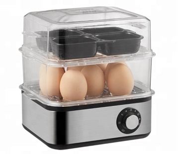 500W 16 Egg Boiler with Plastic Cover - CB Certified Kitchen Appliance