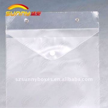 Transparent envelope with dividers and Indexes