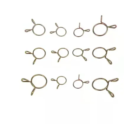 Steel Wire Spring Clamps - Professional Double Wire Hose Clamps