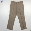 Woven Pants Good quality Khaki slim suit trousers for men Supplier