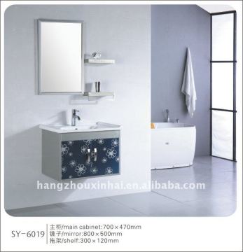 modern style Stainless steel bathroom cabinet