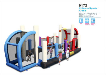 Happy hop Inflatable -9172 Inflatable Game Zone Football Field
