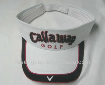 Promotional cotton sun visor caps/delicate comfortable sun visor hats