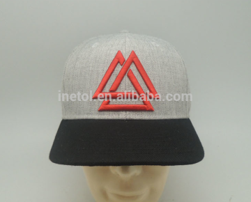 2017 custom design 3d embdroidery logo wholesale flat brim cap