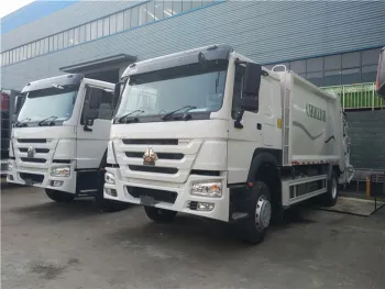 12m3 HOWO Compactor Garbage Truck