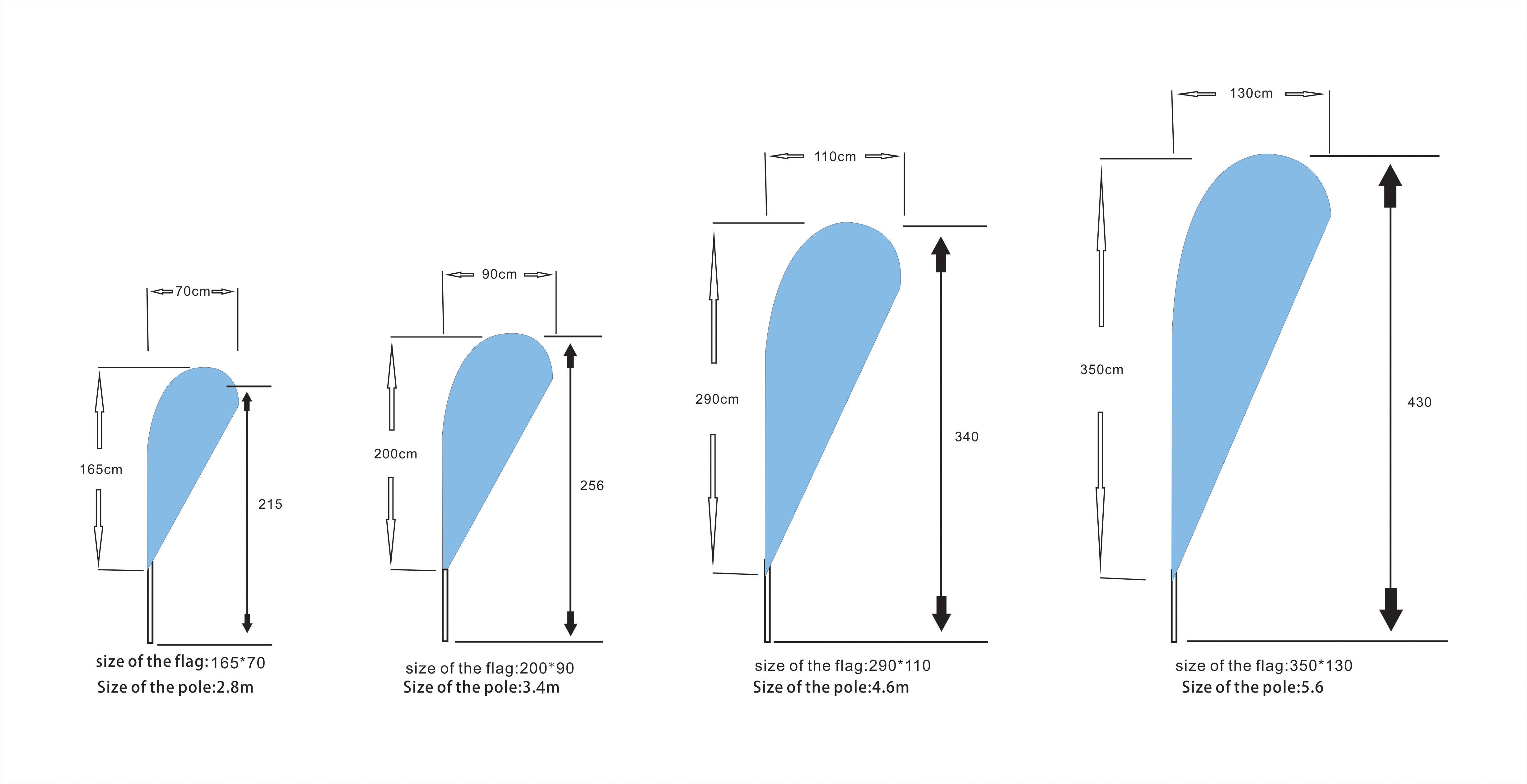 teardrop flags