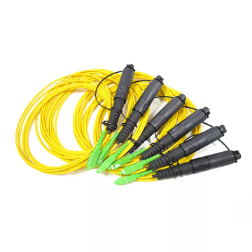 Conjunto de cabo de fibra óptica de fibra de fibra externa IP SC APC