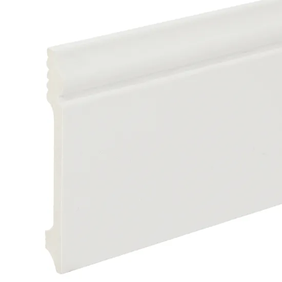 Customizable Waterproof White Skirting Board for Wall Decoration