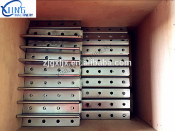 Elevator accessories/Fish plate for hollow guide rail