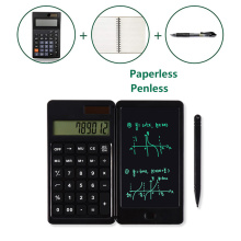 Calculateur de cahier de poche Suron avec stylo