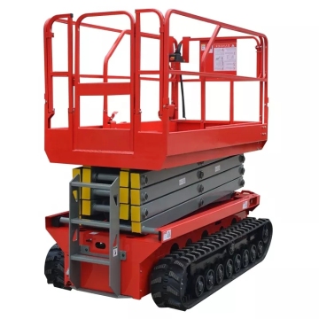 Diesel Tracked Electric Off-road Scissor Lift 5.5-16m Height