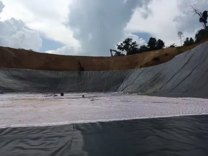 Geosynthetic Clay Bentonite Waterproofing Geotextile Liner