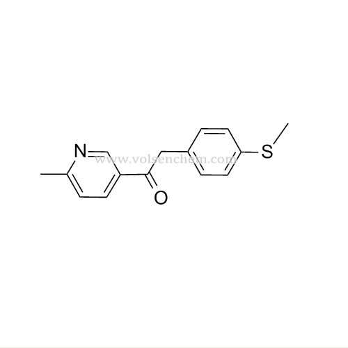 CAS 221615-72-1, [Intermédiaires Etoricoxib] 1- (6-méthylpyridin-3-yl) -2- [4- (méthylthio) phényl] éthanone