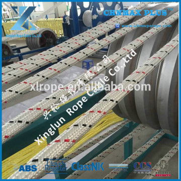 12 Strand Chnmax plus UHMWPE -Seil mit Polyesterbeschichtung
