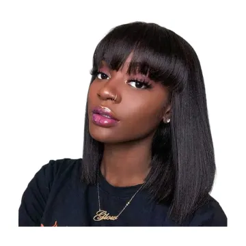 Cheap Raw Indian Virgin Human Hair Hd Full Lace Forntal Bob Wigs Natural Human Hair Transparent Lace Front Wig For Black Women
