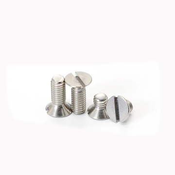 Stainless steel Slotted countersunk head screws DIN963