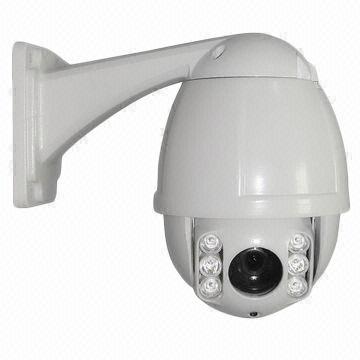 HD-IP IR Speed Dome Camera for Outdoor Use, CMOS 2MP, 10x Optical Zoom, Meta