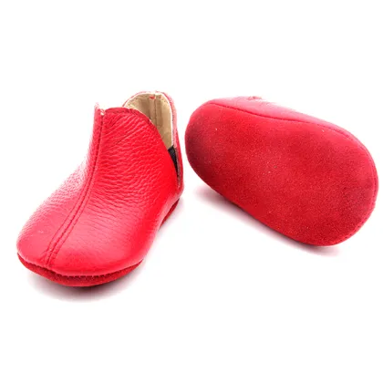 2017 Newest Design Winter Toddler Boots Soft Sole Leather Baby Boot