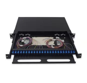 12/24 Port SC LC FC ST Fiber Optic Patch Panel Cabinet Rack - Factory Price ODF Type