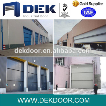 Heavy duty vertical industrial guillotine door