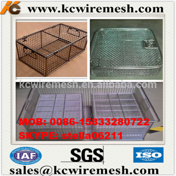 Manufacturer!!!!! KANGCHENinconel/ss/titanium wire mesh baskets for food