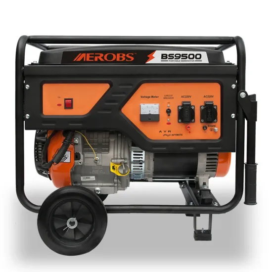 7kW Gasoline Generator - BS9500 Air-Cooled Single Cylinder Four-Stroke OHV