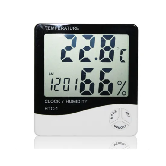 Digital Temperature & Humidity Monitor with Alarm Clock