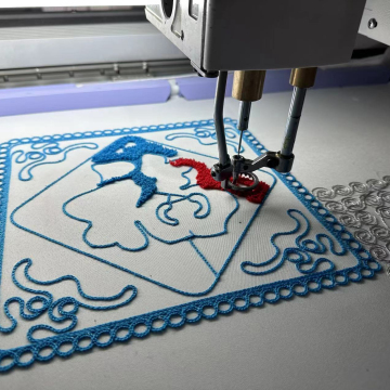 Yunfu-Kettenstitch Chenille Stickmaschine für Hüte, T-Shirts, flach und Hoodies