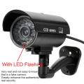 Security TL-2600 Waterproof Outdoor Indoor Fake Camera Security Dummy CCTV Surveillance Camera Night CAM LED Light Color