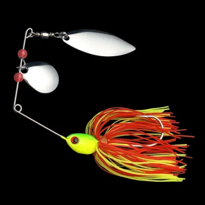 Red Bead Composite Rotating Sequin Lure for Sea Fishing