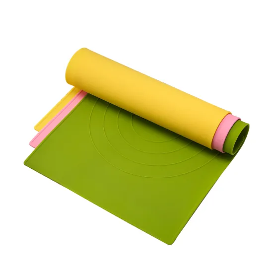 Factory Price OEM & ODM Food Grade Non-Slip Silicone Placemats for Kids