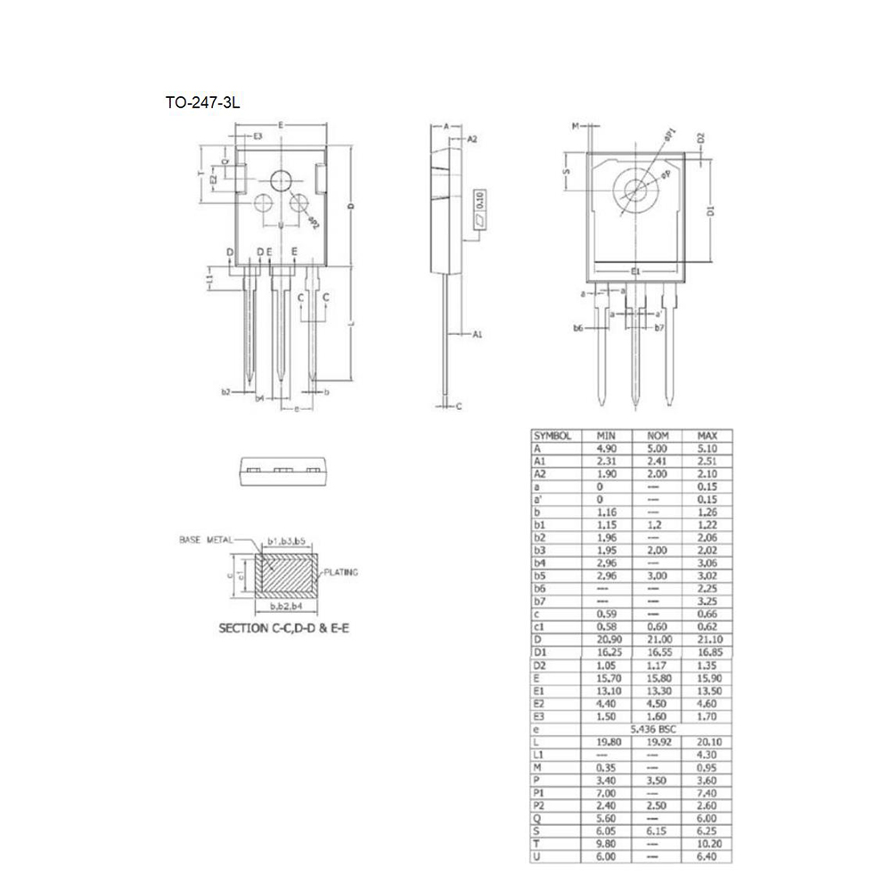 650V 100A Trench Field-Stop Technology IGBT