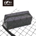 Geometric noctilucent PU hand bag clutch bag